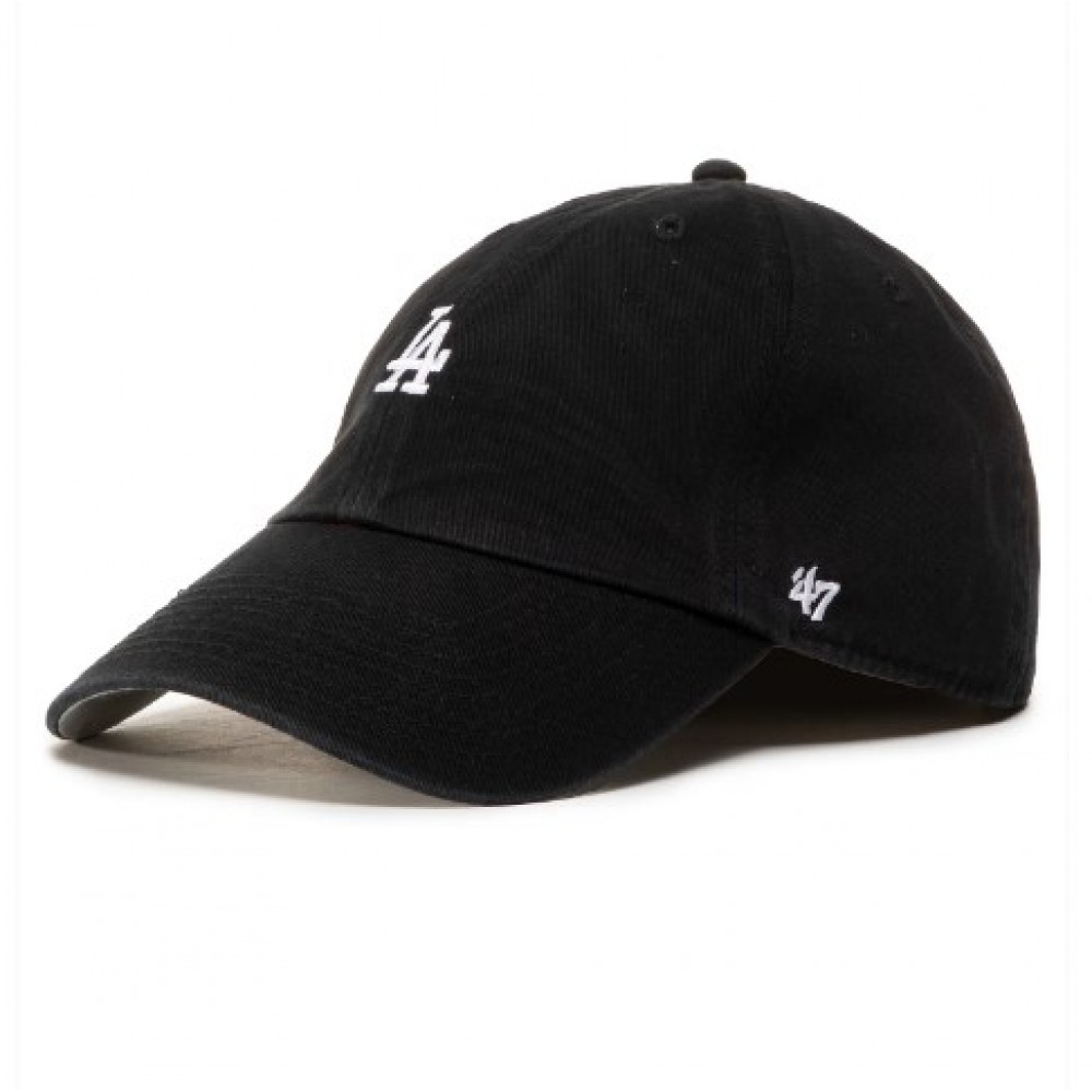 Кепка-бейсболка 47 Brand Mlb Los Angeles Dodgers Base Runner Cap (B-BSRNR12GWS-BKA)