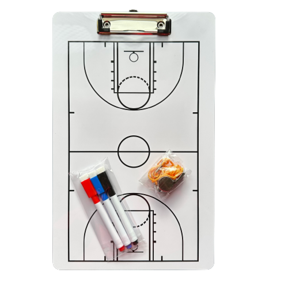 Доска тренерская баскетбольная тактическая Basketball Coaches Clipboard 35х22 см (BCCJ.1)