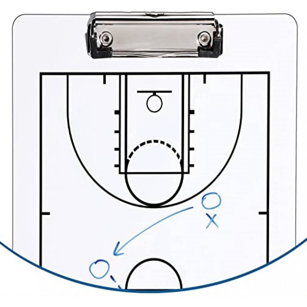 Доска тренерская баскетбольная тактическая Basketball Coaches Clipboard 35х22 см (BCCJ.1)