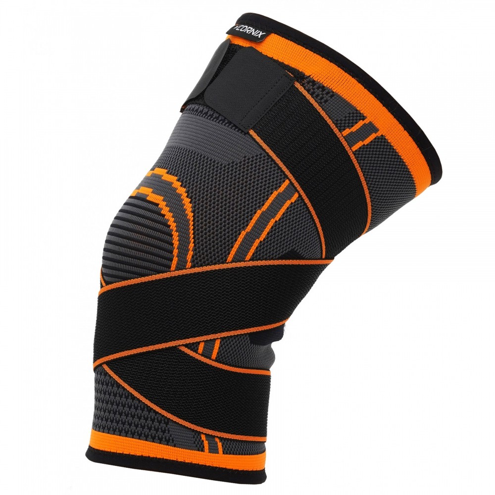 Наколенник-фиксатор-бандаж колена Cornix Knee Pads регулируемый 1 шт. (XR-0197)