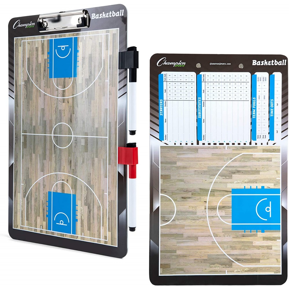 Доска тренерская баскетбольная Champion Basketball Coaching Board 25х40 см