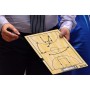 Доска тренерская баскетбольная тактическая Elite Basketball Coaching Board 23х38 см