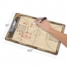 Доска тренерская баскетбольная тактическая GoSport Basketball Coaching Board 24х40 см (GS01)