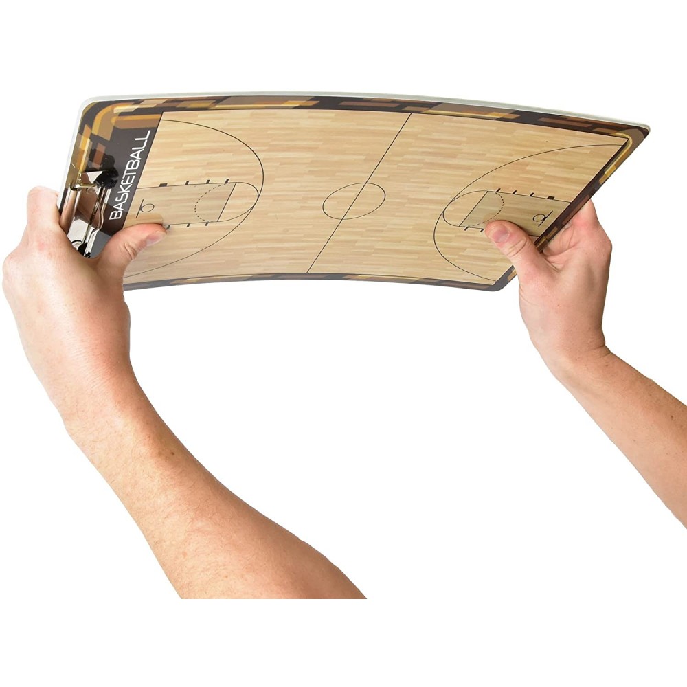 Доска тренерская баскетбольная тактическая GoSport Basketball Coaching Board 24х40 см (GS01)
