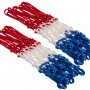 Сетка баскетбольная Basketball Net Heavy Duty Outdoor игровая всепогодная 2 шт. (PS-2603P)