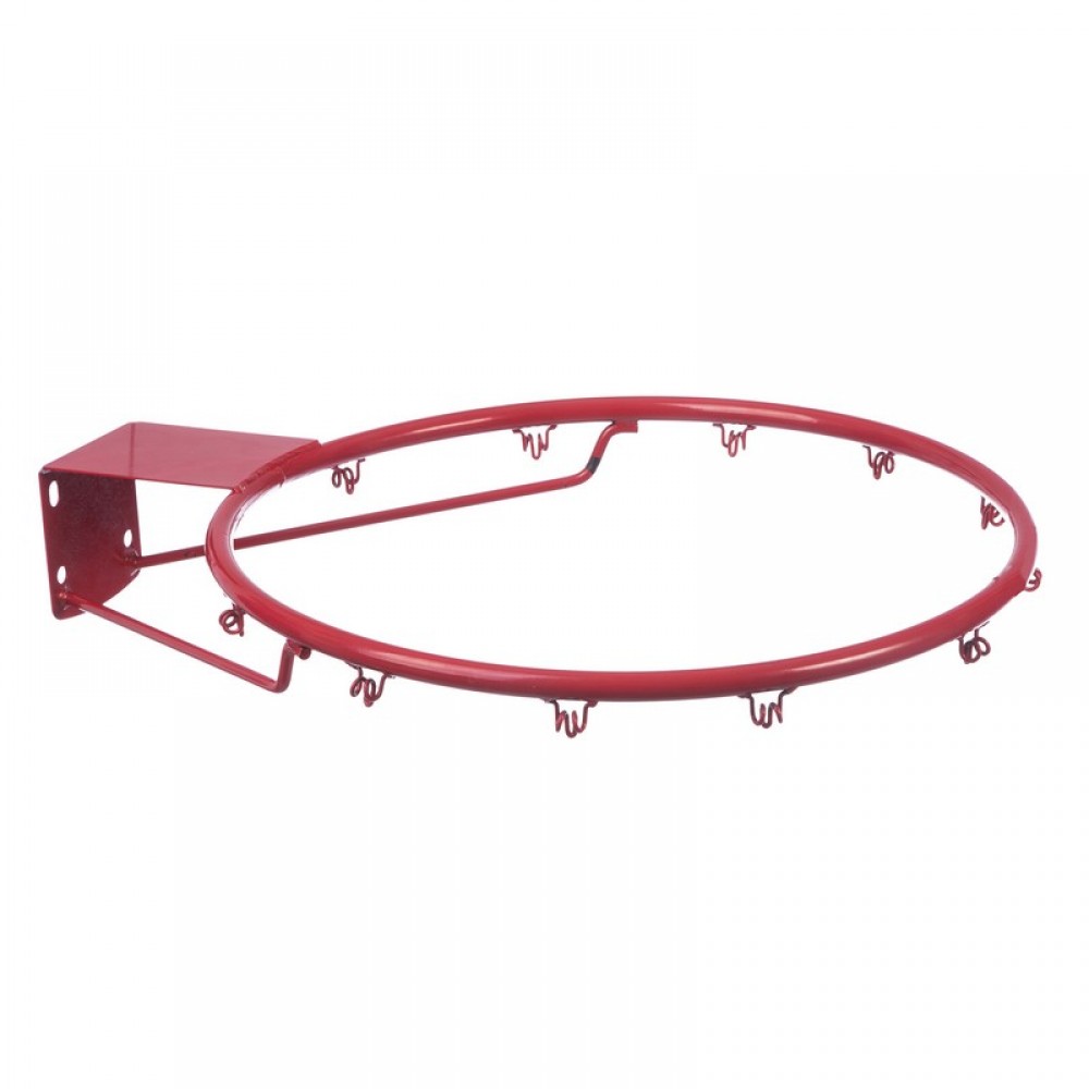 Кольцо баскетбольное Basketball Ring 45 см с сеткой, болтами (C-0844)