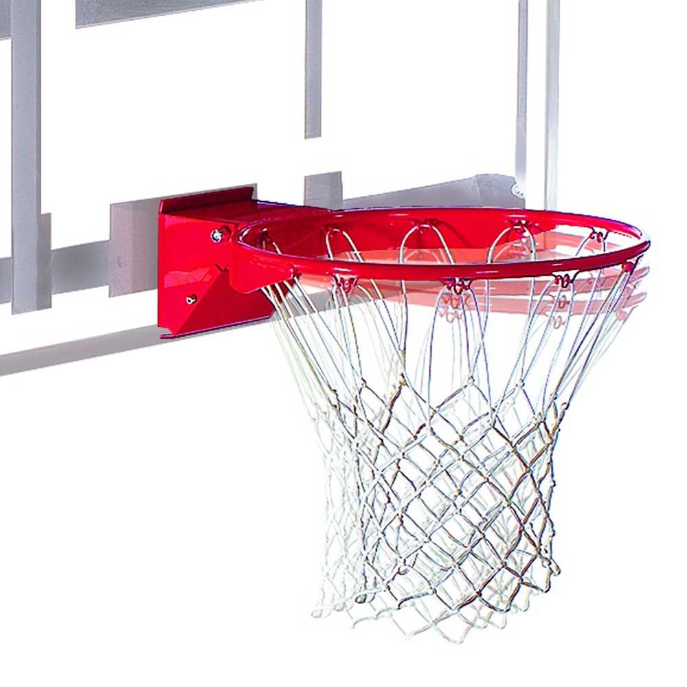 Баскетбольное аммортизационное кольцо Spalding Pro Image Breakaway Rim  45 см с сеткой, болтами (207SCN)