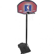 Баскетбольная стойка Spalding NBA Portable France Basketball Hoop 213-305 см регулируемая передвижная мобильная (3001657011344)