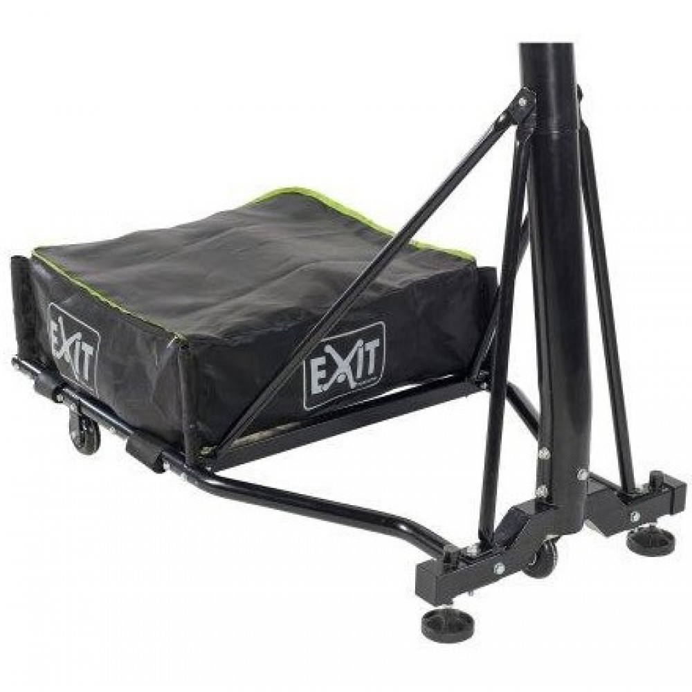 Стойка баскетбольная EXIT Galaxy black 230-305 см передвижная регулируемая (46.15.10.00)