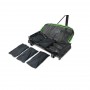 Стойка баскетбольная EXIT Polestar green-black 230-305 см передвижная на колесах регулируемая (46.60.10.00)