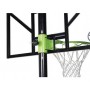 Стойка баскетбольная EXIT Comet green-black 230-305 см передвижная на колесах регулируемая (46.65.10.00)