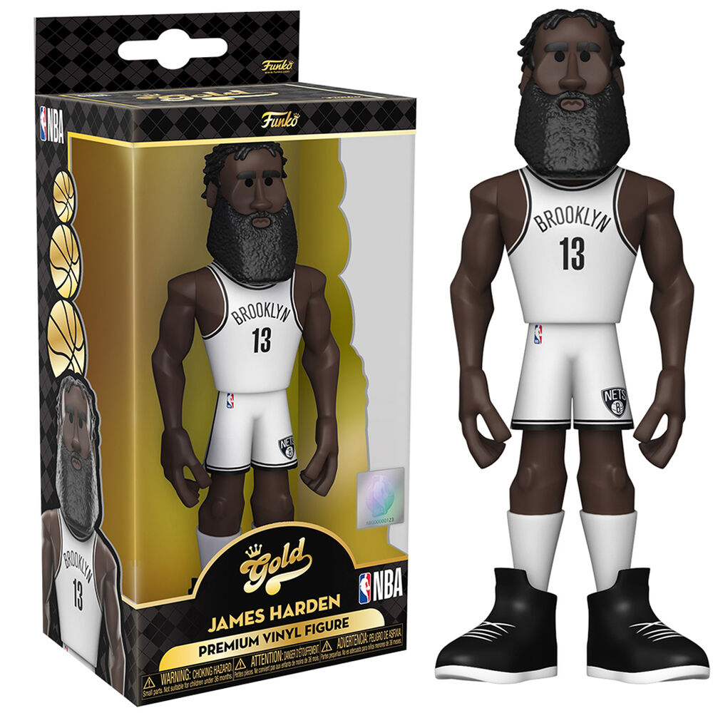 Игрушка-фигурка баскетболиста Funko Pop! Gold NBA: Nets - James Harden (DRM210812)