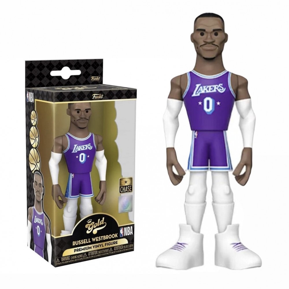 Игрушка-фигурка баскетболиста Funko Pop Gold NBA Lakers Russell Westbrook (DRM220318.7)