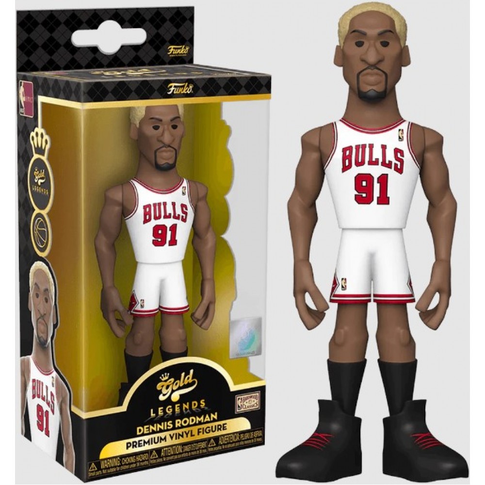 Игрушка-фигурка баскетболиста Funko Pop Gold NBA Chicago Bulls Dennis Rodman (DRM220318.5)