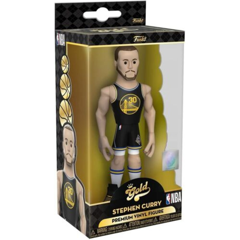 Игрушка-фигурка баскетболиста Funko Pop Gold NBA Golden State Warriors - Steph Curry (DRM220322)