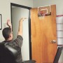 Баскетбольный мини-щит  SKLZ Pro Mini Hoop® 45х30 см с кольцом и сеткой (SKLZ001)