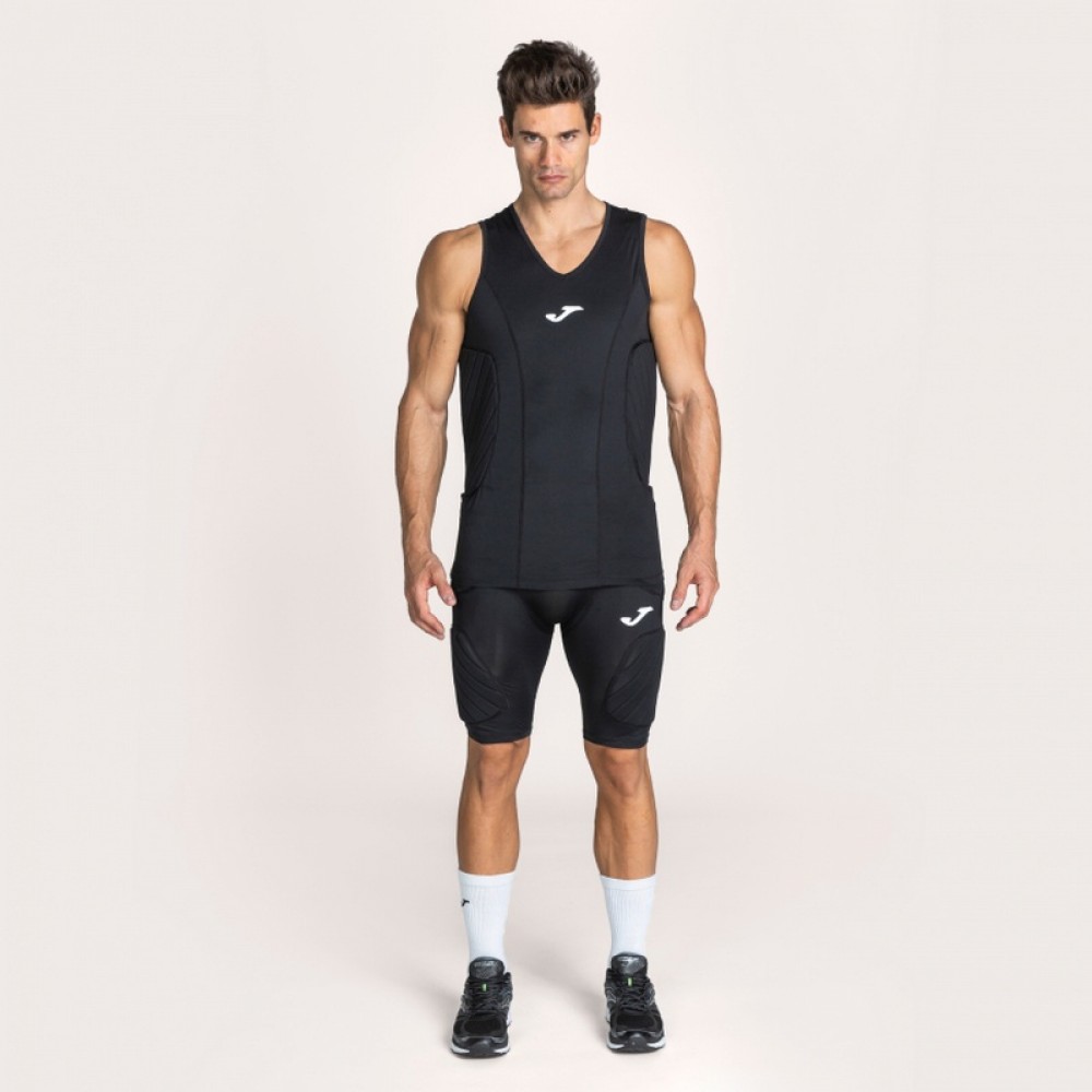 Майка баскетбольная защитная Joma Protec L-XL чёрная (101340.100)