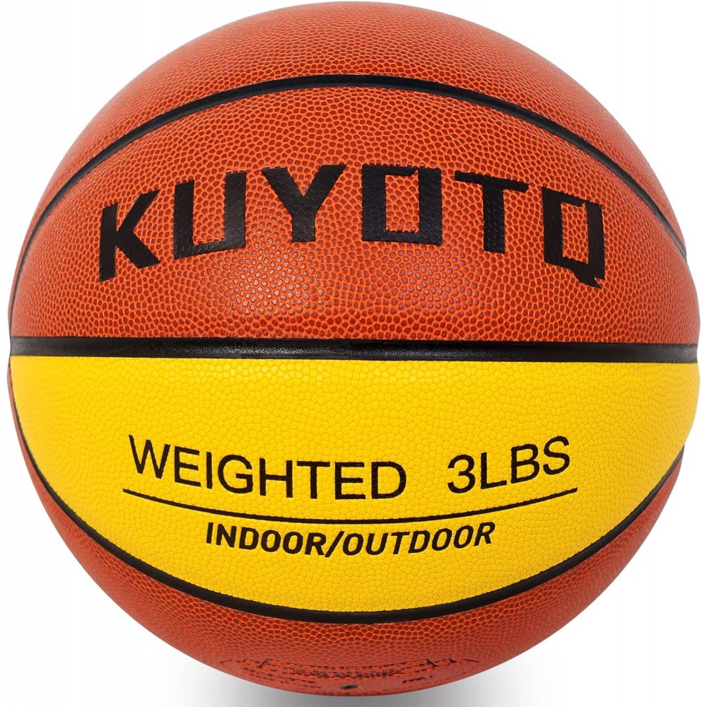 Тяжелый баскетбольный мяч KUYOTQ Training Heavy Weight Control Basketball размер 7 композитная кожа