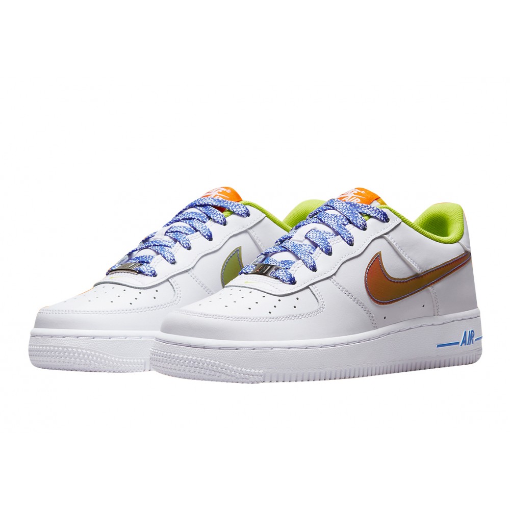 Кроссовки спортивные Nike Air Force 1 Gs для спорта и на каждый день (DQ7767-100)
