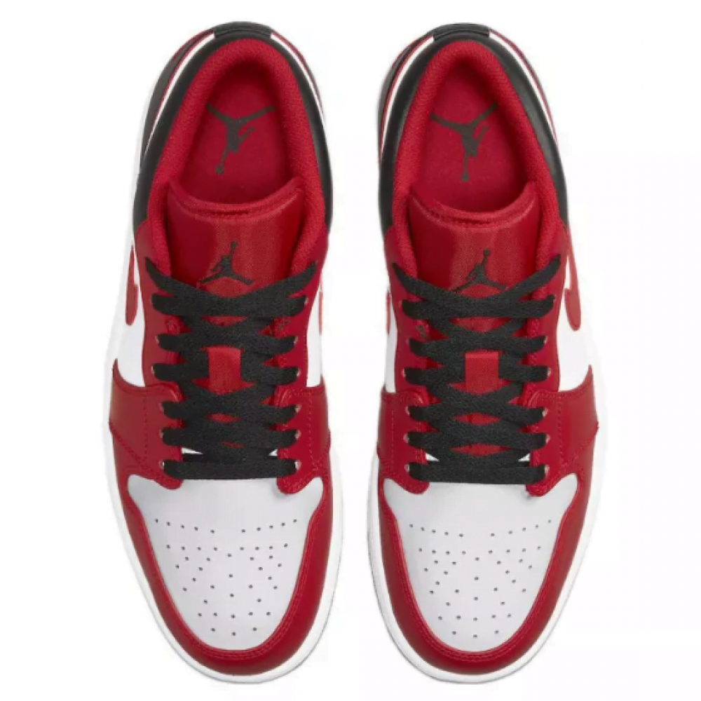 Кроссовки Air Jordan 1 Low “Bulls” р. 46 баскетбольные и на каждый день (553558-163)