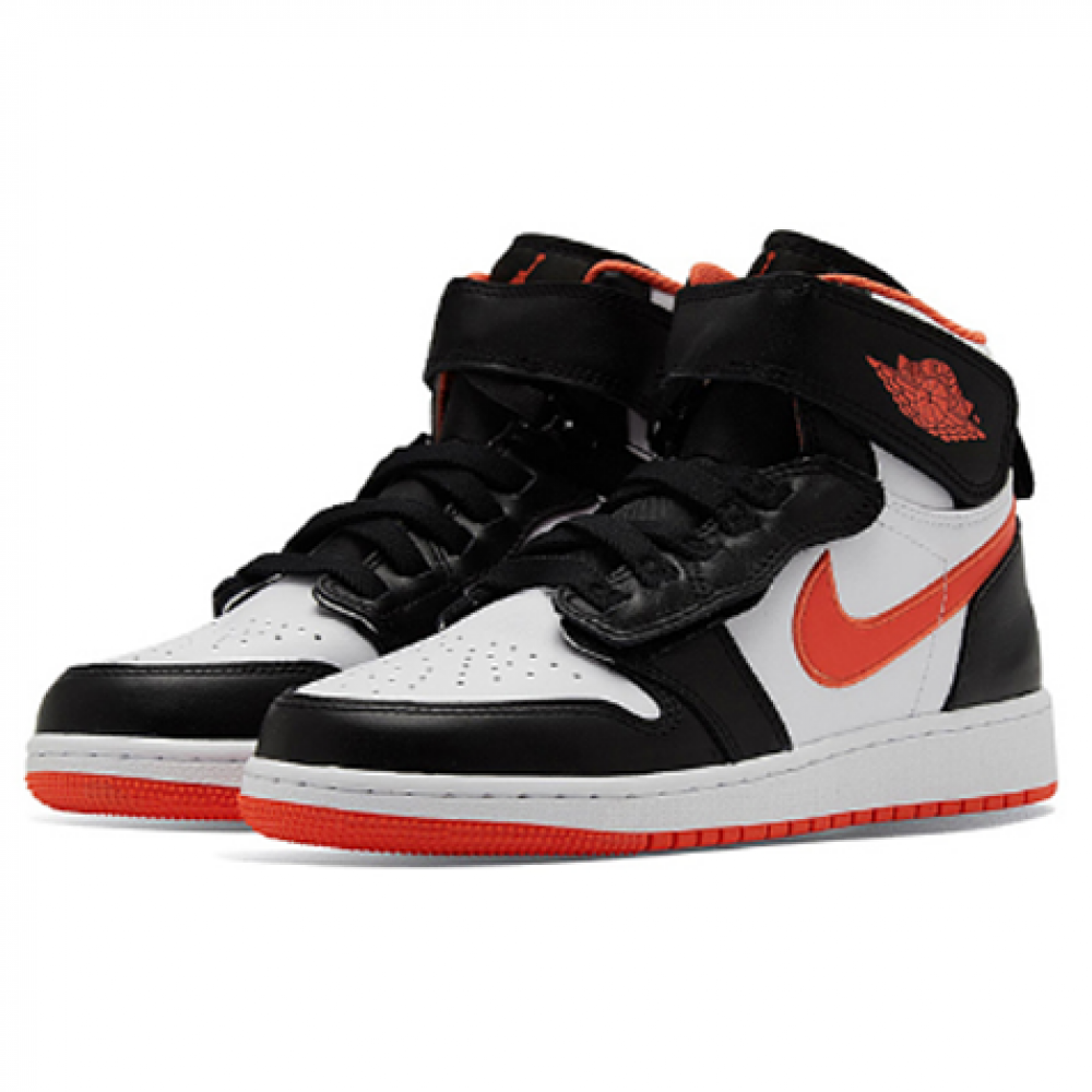Детские баскетбольные кроссовки Jordan 1 Retro High Flyease Turf Orang Big Kids' Basketball Shoes (CT4897-008)