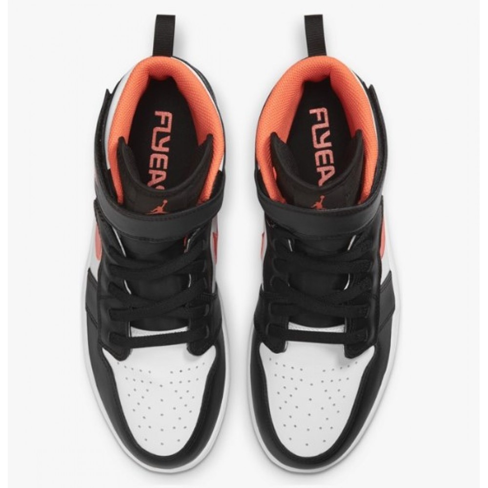 Детские баскетбольные кроссовки Jordan 1 Retro High Flyease Turf Orang Big Kids' Basketball Shoes (CT4897-008)