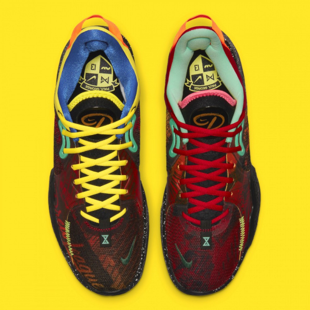 Кроссовки баскетбольные Nike PG 5 "Mismathed Multicolor" (CW3143-006)