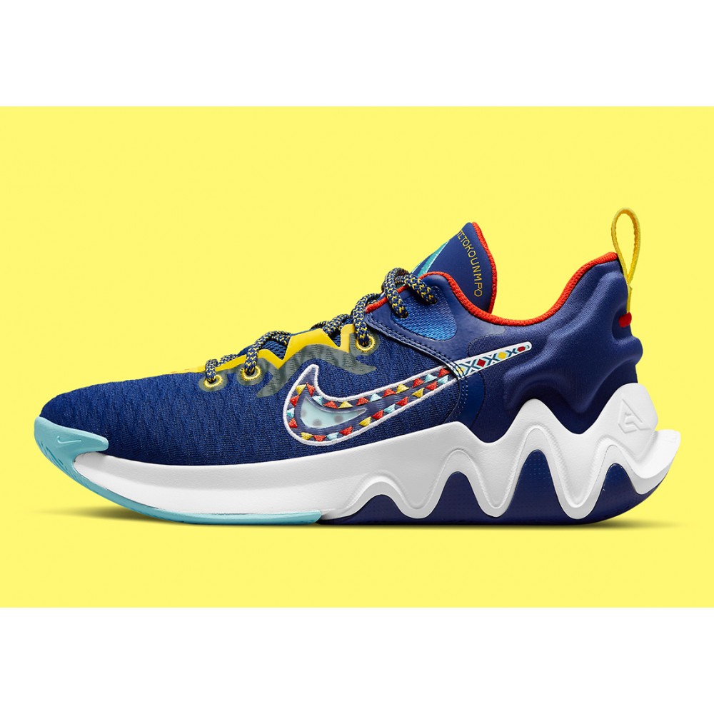 Кроссовки баскетбольные Nike Giannis Immortality "African Tribal" (DH4470-400)