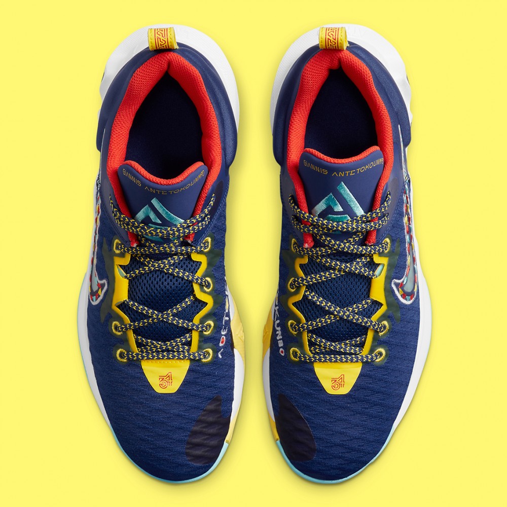 Кроссовки баскетбольные Nike Giannis Immortality "African Tribal" (DH4470-400)