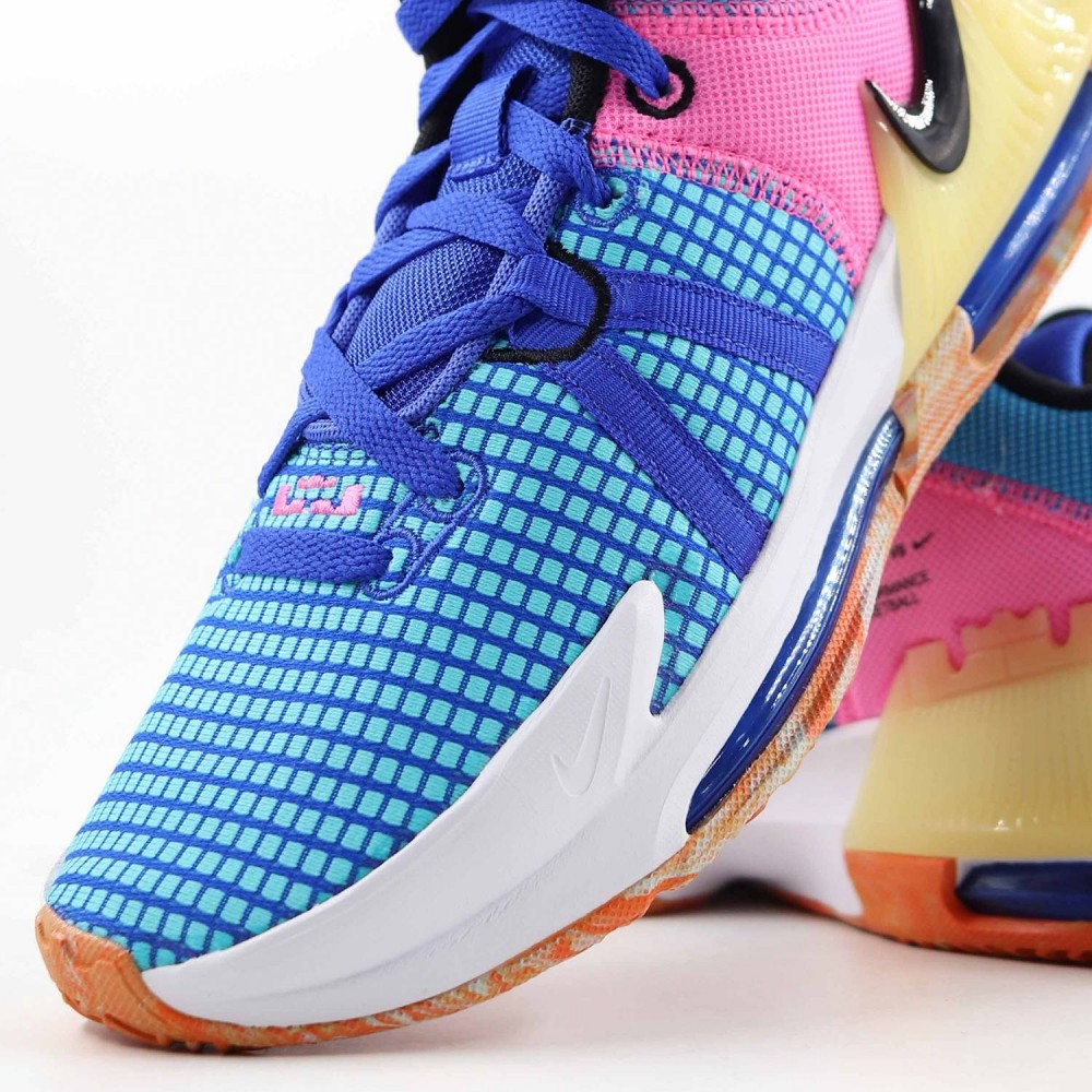 Кроссовки баскетбольные Nike LeBron Witness 7 VII Multi Color Basketball Shoes (DM1123-400)