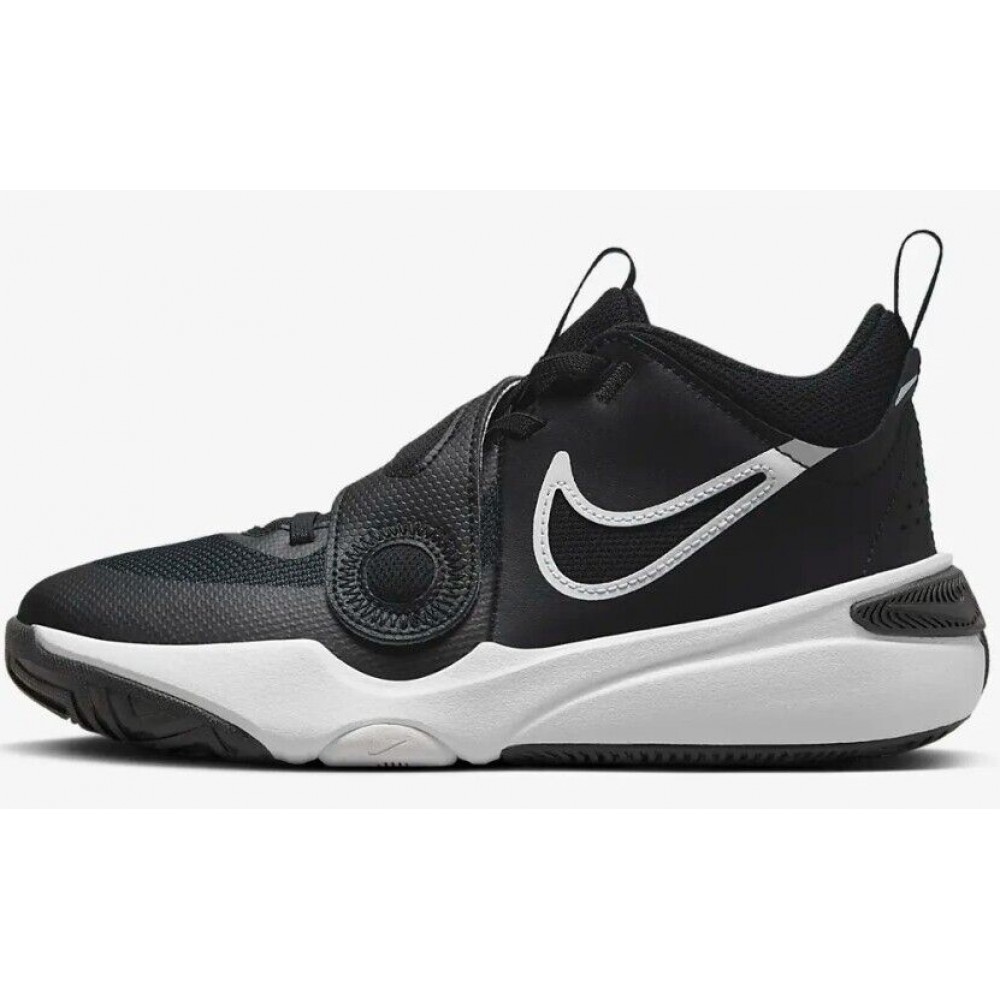Детские баскетбольные кроссовки Nike Team Hustle D 11 Big Kids' Basketball Shoes (DV8996-002)