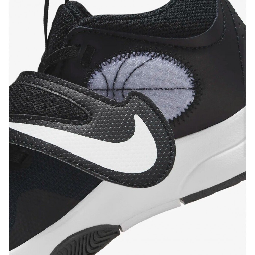 Детские баскетбольные кроссовки Nike Team Hustle D 11 Big Kids' Basketball Shoes (DV8996-002)