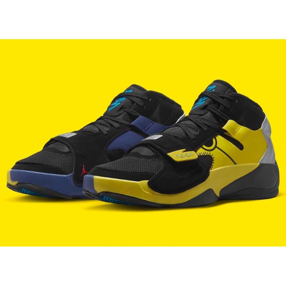 Кроссовки баскетбольные Jordan Zion 2 x Naruto Men's Basketball Shoes (FB1628-087)