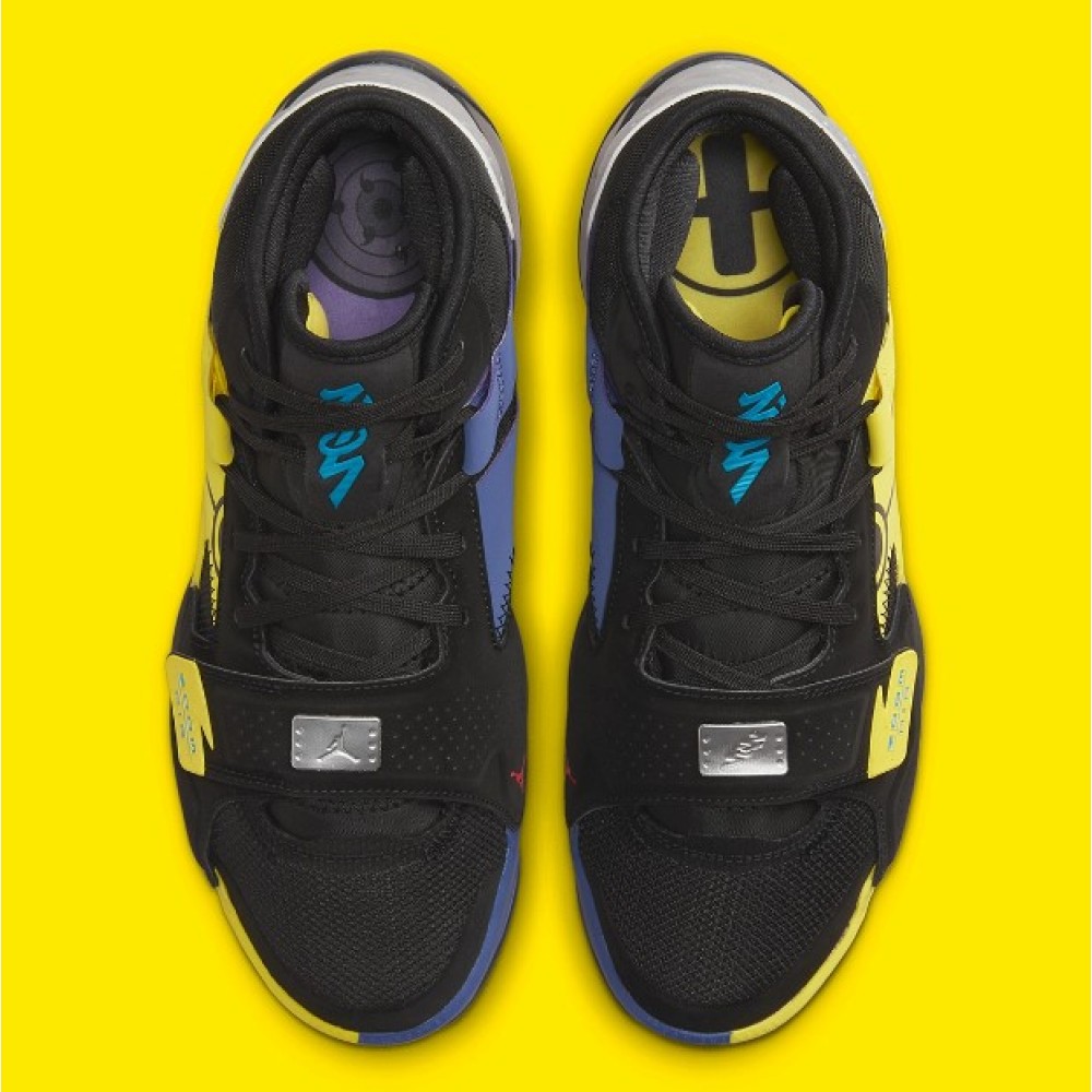 Кроссовки баскетбольные Jordan Zion 2 x Naruto Men's Basketball Shoes (FB1628-087)