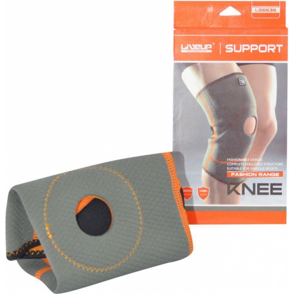 Наколенник-бандаж, фиксатор коленного сустава LiveUp Knee Support 1 шт. (LS5636)