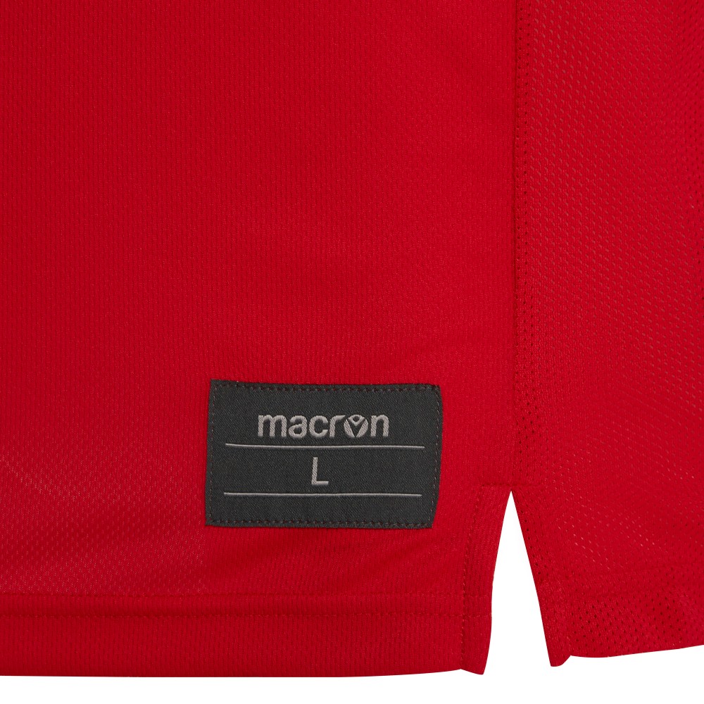 Майка баскетбольная игровая MACRON FREON SHIRT размер М красный (4027)