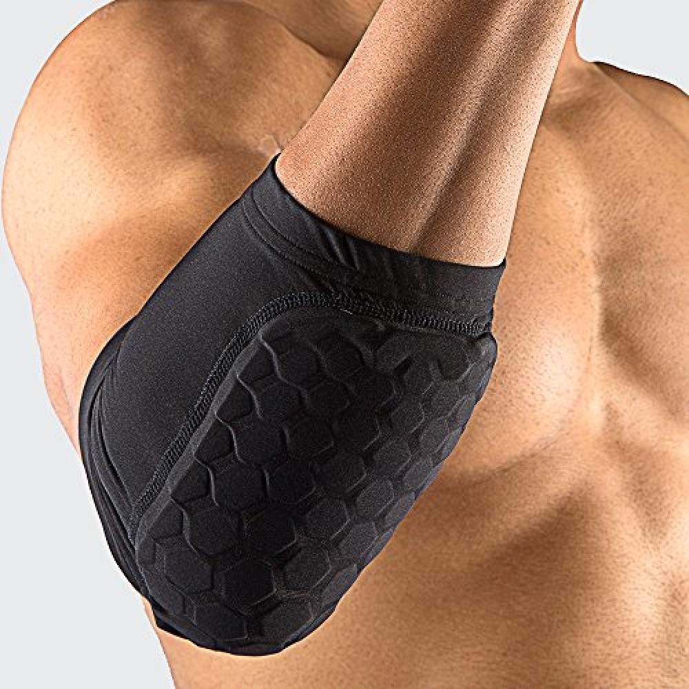 Наколенники баскетбольные McDavid Hex Knee Pads защитные компресионные размер M черные 2 шт. (6440)