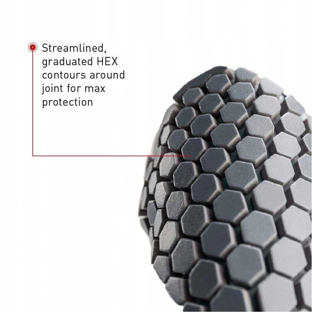Наколенники баскетбольные McDavid Hex Knee Pads защитные компресионные размер M черные 2 шт. (6440)