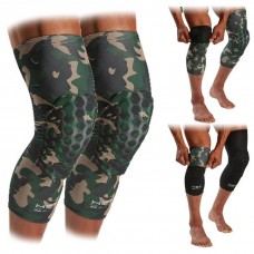 Наколенники баскетбольные McDavid 6446 Hex Knee Pads двухсторонние черные-камуфляж (6446)