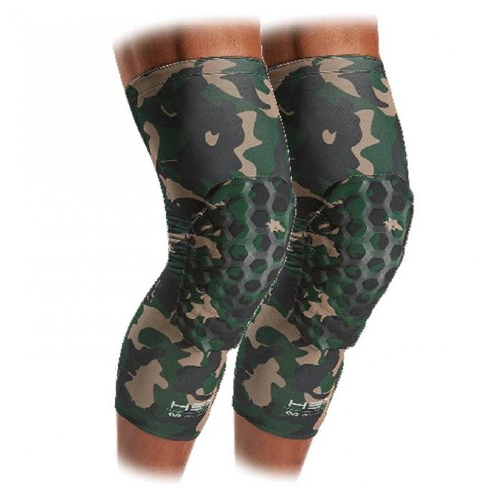 Наколенники баскетбольные McDavid 6446 Hex Knee Pads двухсторонние черные-камуфляж (6446)