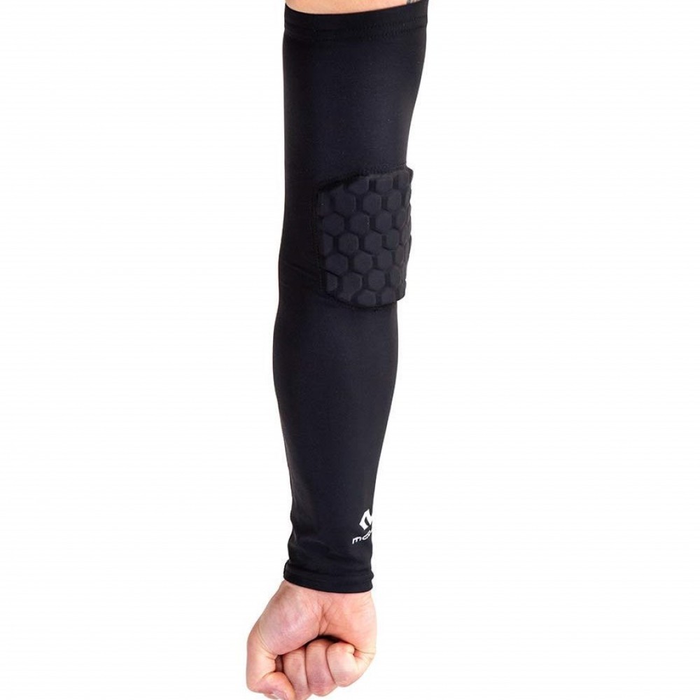 Налокотник баскетбольный защитный McDavid Hex Elbow Pads 6500 1шт. р-р XS-L, черный (6500)