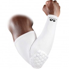 Налокотник баскетбольный с защитой McDavid Hex Elbow Pads 6500 1шт. р-р XS-L белый (6500)