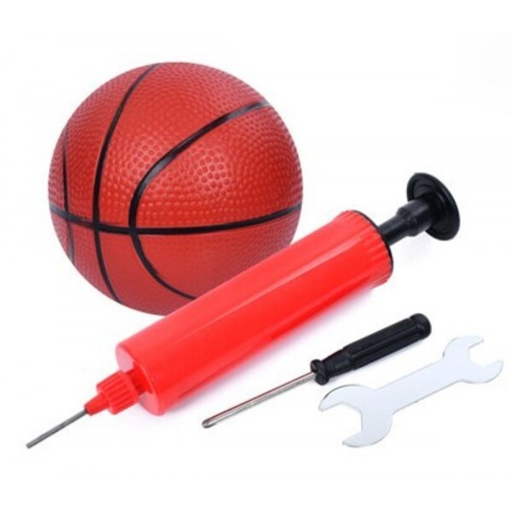 Мини-щит баскетбольный на дверь Basketball MiniHoop 40х30 см с кольцом 24,5 см и сеткой (MR1184)