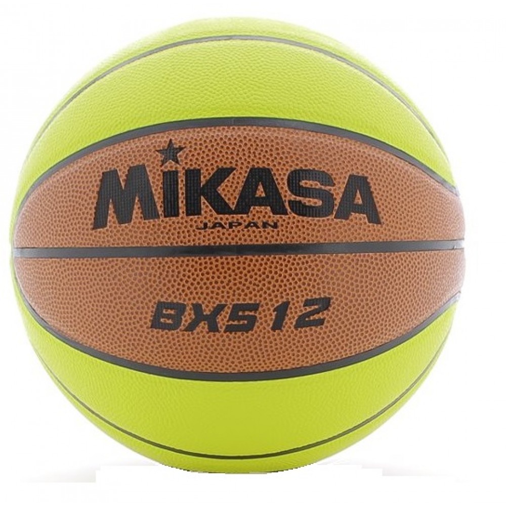 Мяч баскетбольный Mikasa размер 5 композитная кожа для улици-зала (BX512)