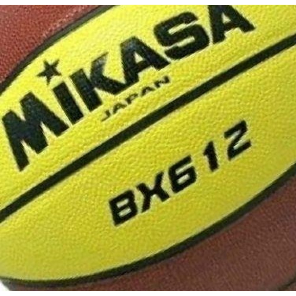 Мяч баскетбольный Mikasa размер 6 композитная кожа для улици-зала (BX612)