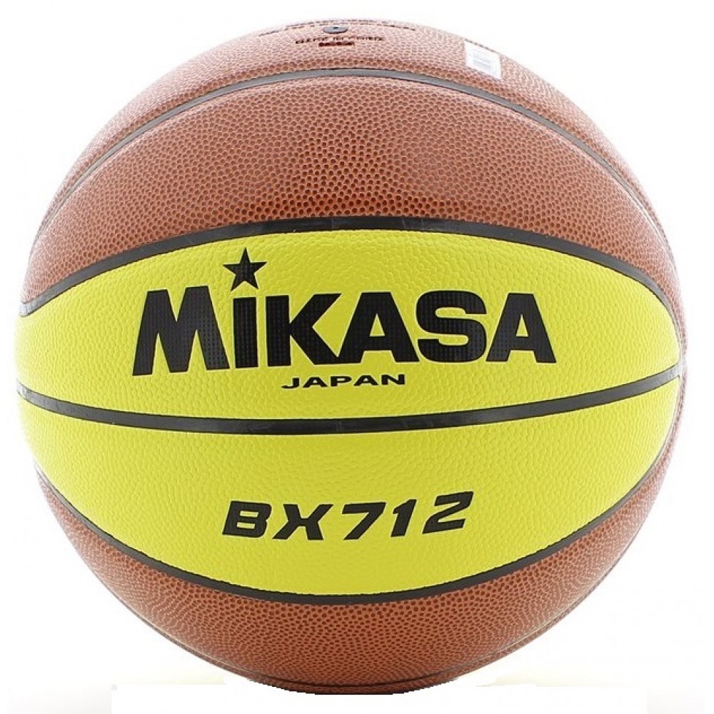 Мяч баскетбольный Mikasa размер 7 композитная кожа для улици-зала (BX712)