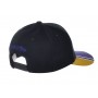 Кепка-бейсболка Mitchell & Ness Los Angeles Lakers Cap (MN-NBA-FA064-LALAKE-BLKYEL)