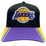 Кепка-бейсболка Mitchell & Ness Los Angeles Lakers Cap (MN-NBA-FA064-LALAKE-BLKYEL)