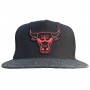 Кепка-снэпбек Mitchell & Ness NBA Chicago Bulls Snapback (MN-NBA-FA068-CHIBUL-BLK)