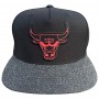 Кепка-снэпбек Mitchell & Ness NBA Chicago Bulls Snapback (MN-NBA-FA068-CHIBUL-BLK)